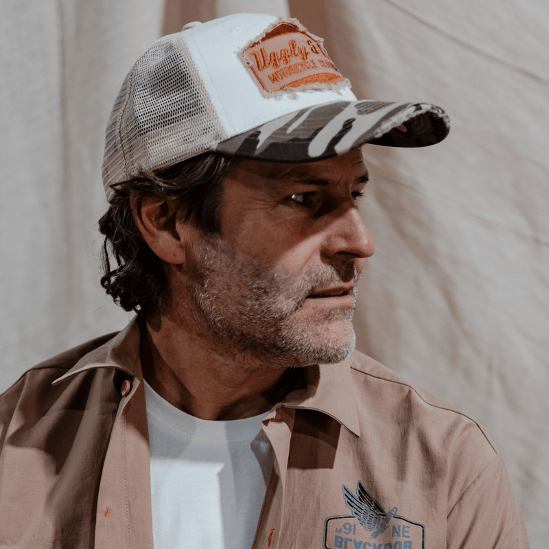 Camo Diamond Trucker Hat