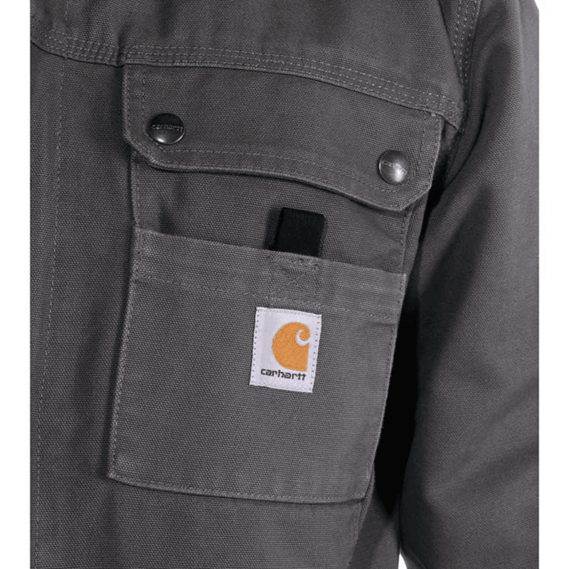 Carhartt 103826 Relaxed Fit Washed Duck Sherpa Lined Utility Jacket