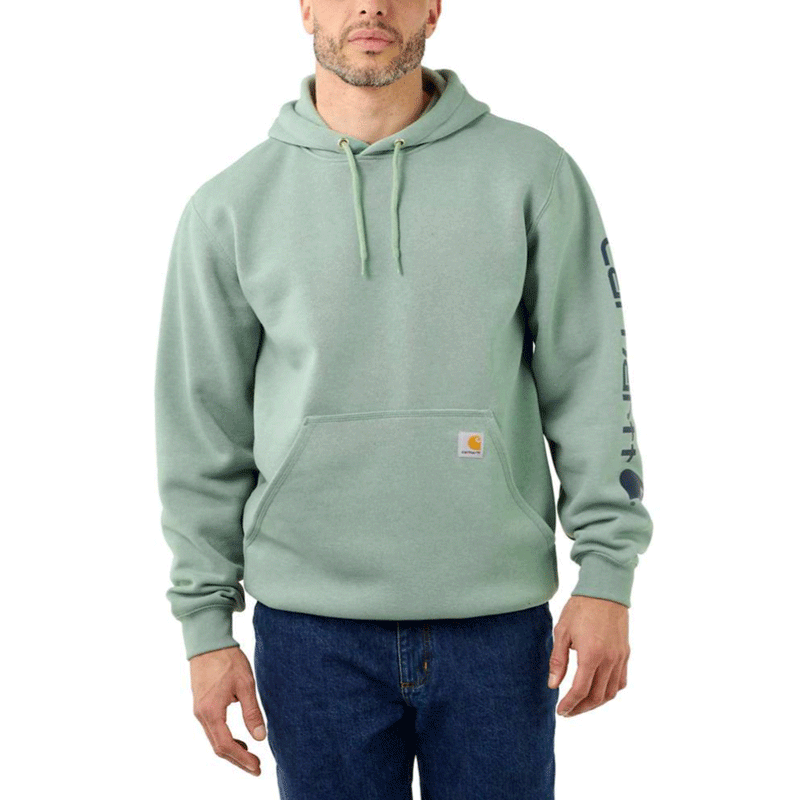 Carhartt K288 Loose Fit Midweight Logo Sleeve Graphic Hoodie