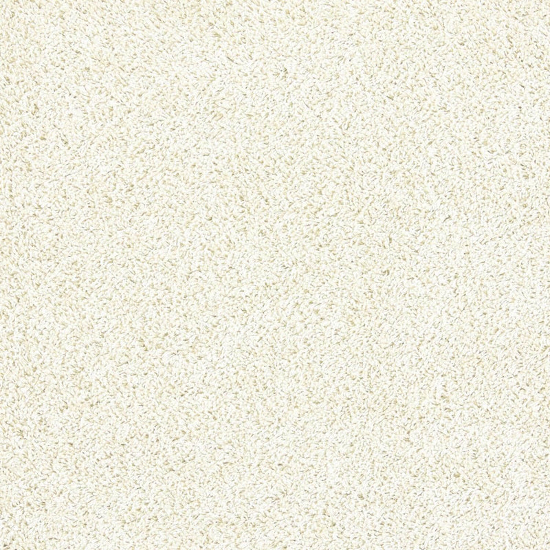 Washable Ghost Ivory Shaggy Rug