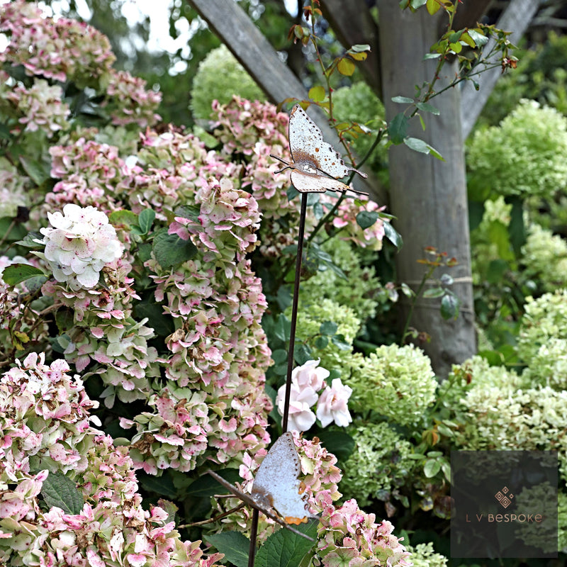 Bird / Insect Metal Garden Stakes, various designs, 2 heights.