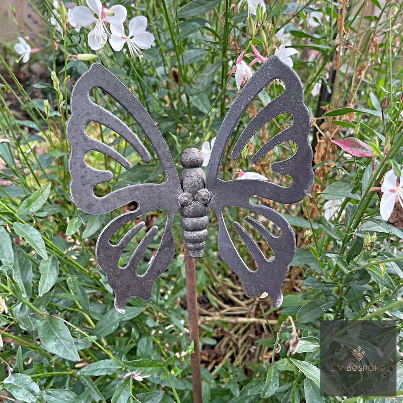 Bird / Insect Metal Garden Stakes, various designs, 2 heights.