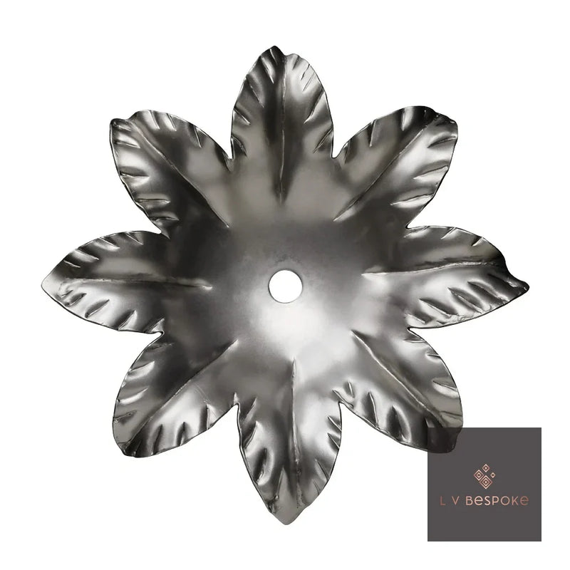 Mixed Floral Metal Garden Stakes, Short.