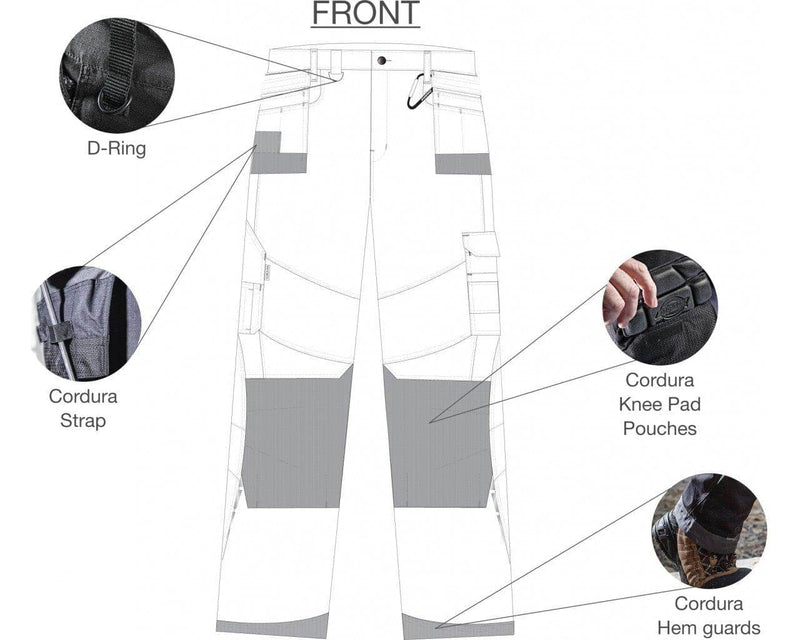 Dickies EH34000 Eisenhower Premium Holster Pocket Knee Pad Trousers