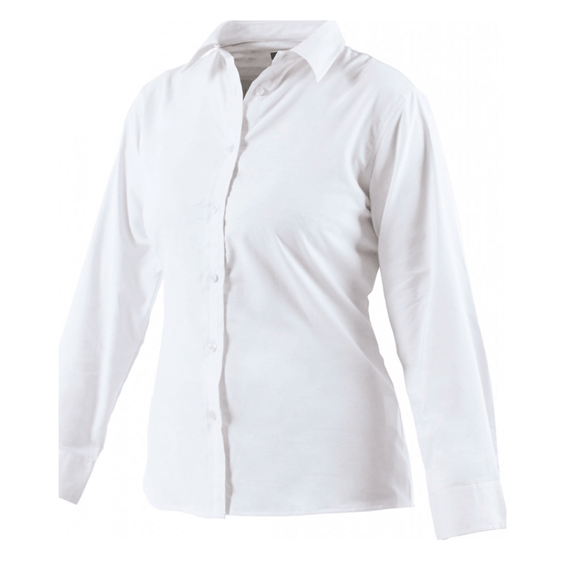 Dickies SH64300 Oxford Ladies Long Sleeve Shirt White Size 8