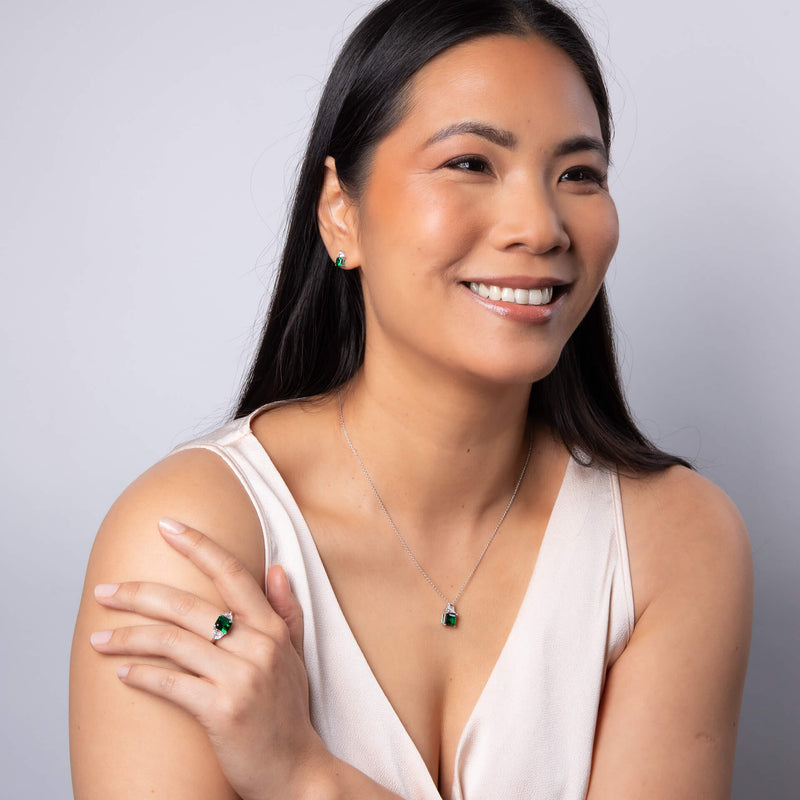 Diamonfire Square Cut Earrings