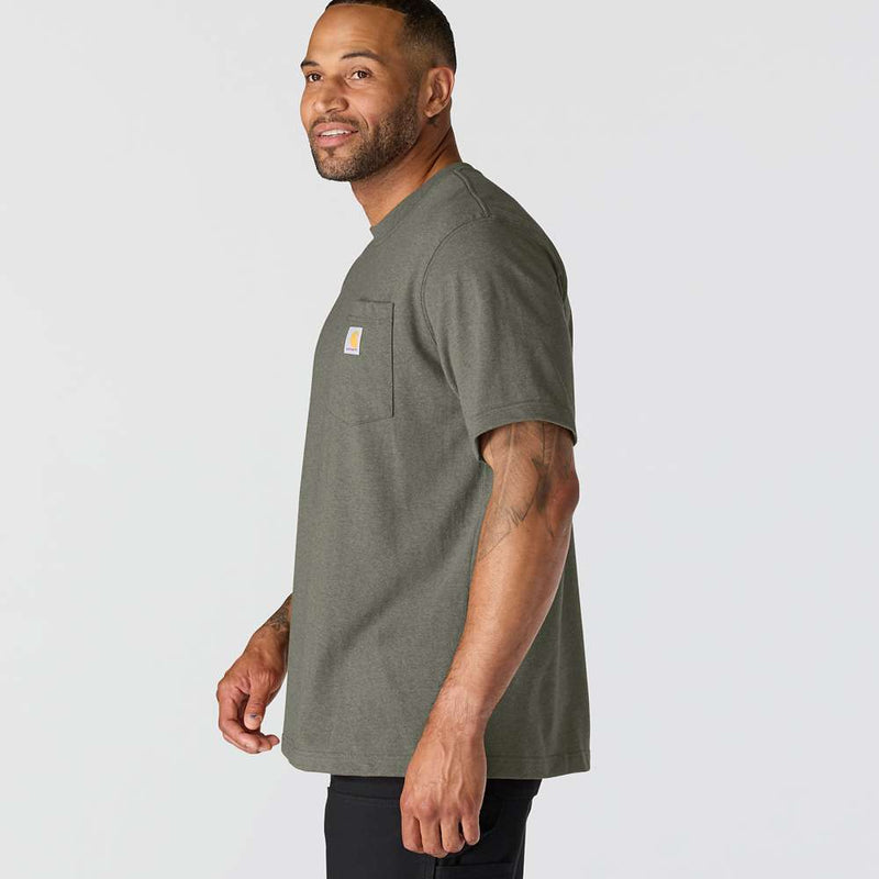 Carhartt 103296 Relaxed Fit Heavyweight Short Sleeve K87 Pocket T-Shirt