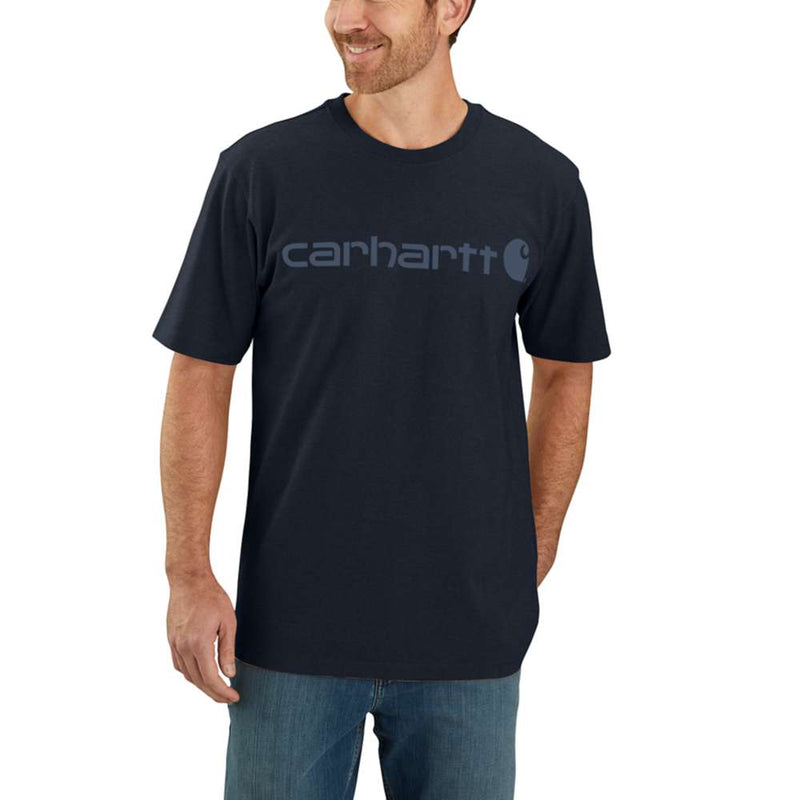 Carhartt 103361 Relaxed Fit Heavyweight Short Sleeve Logo Graphic T-Shirt