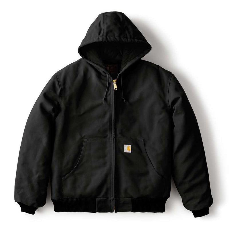 Carhartt 106673 J140 Loose Fit Firm Duck Insulated Flannel-Lined Active Jac