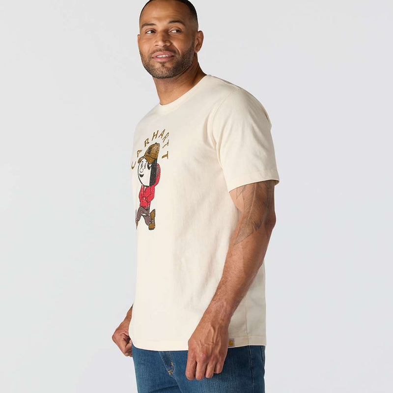 Carhartt 107051 Relaxed Fit Lightweight Short-Sleeve Active Jac Graphic T-Shirt