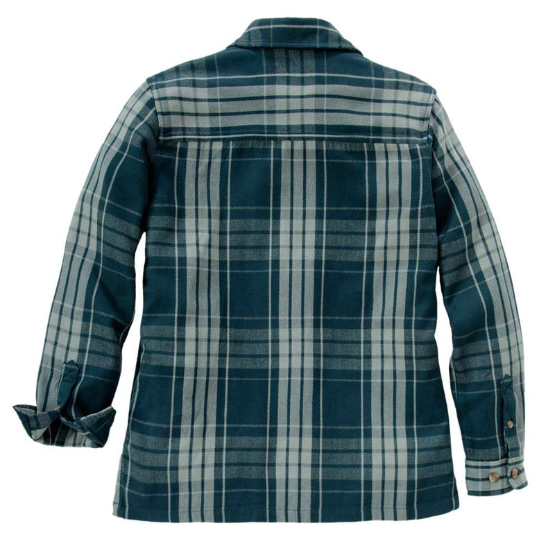 Carharrt 107136 Women's  Tncl Srs LseFit Twll Plaid Shrt