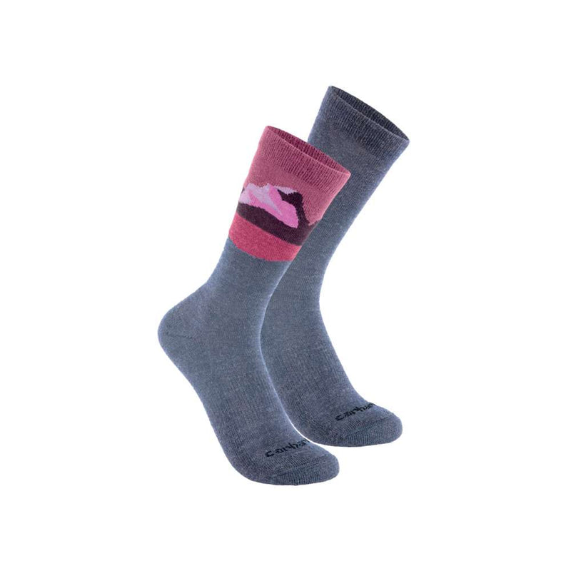 Carhartt SC9592 SWB Mountain Crew Sock 2 Pack