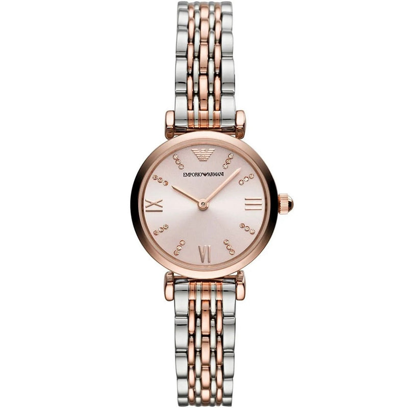 Emporio Armani AR11223 Gianni T-Bar Women's Two-Tone Watch