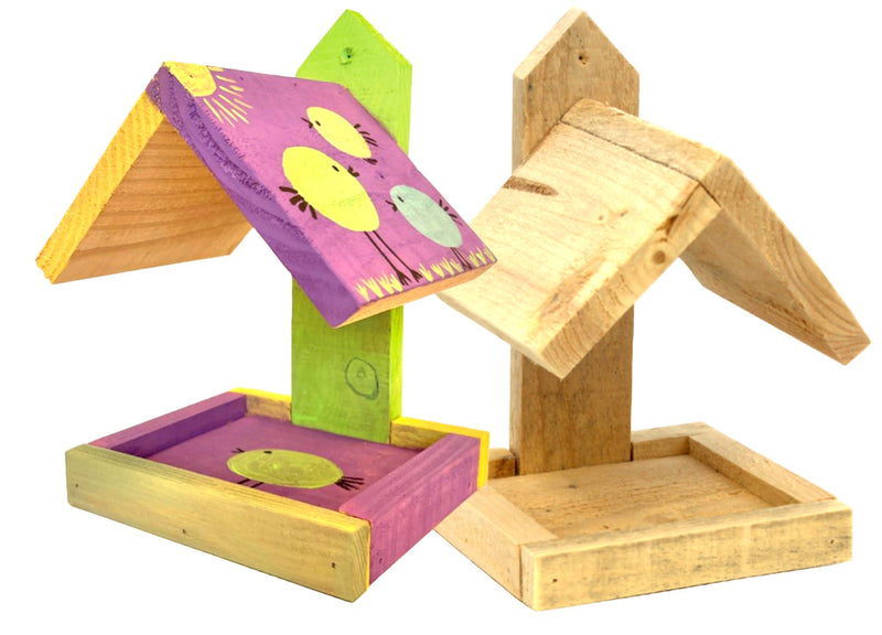 Paint your Own Wild Bird Hanging Feeder