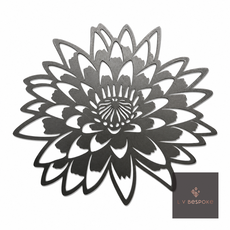 Mixed Floral Metal Garden Stakes, Short.