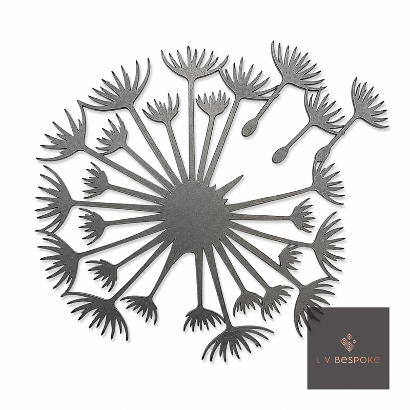 Mixed Floral Metal Garden Stakes, Short.
