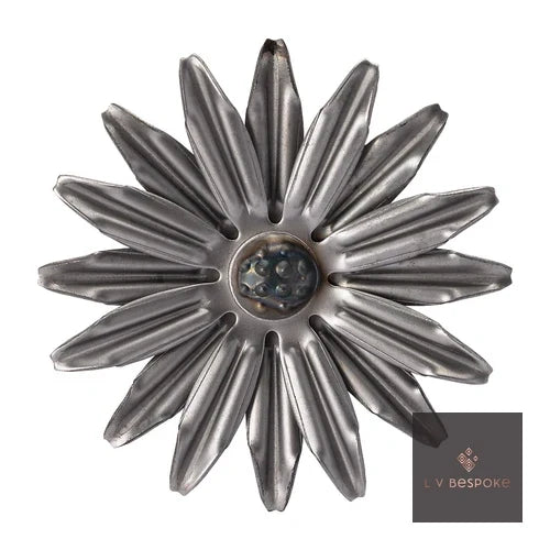 Mixed Floral Metal Garden Stakes, Short.