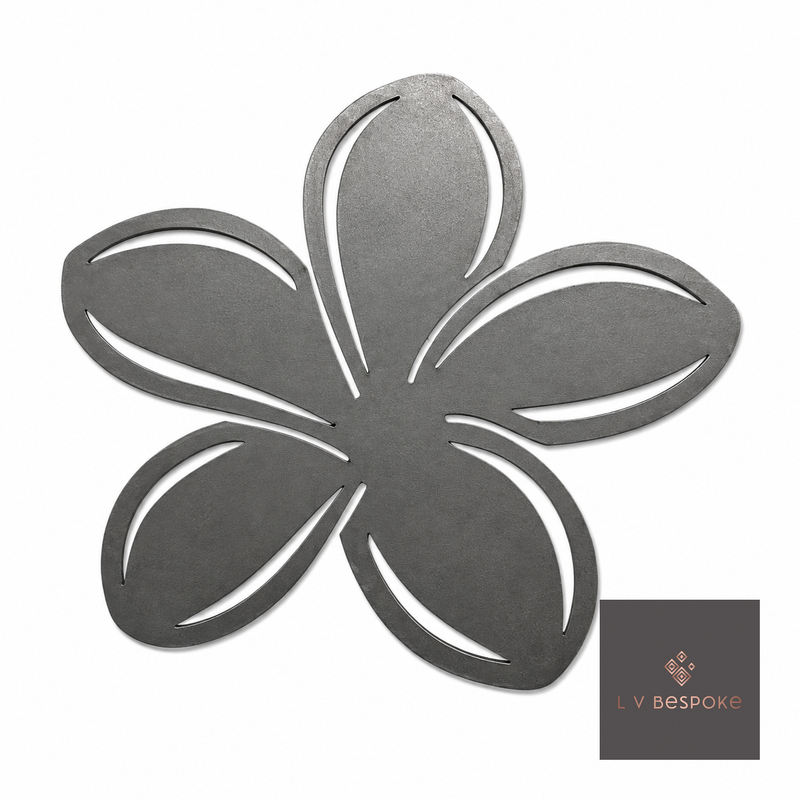 Mixed Floral Metal Garden Stakes, Short.