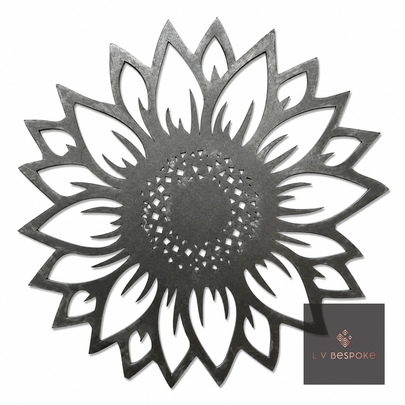 Mixed Floral Metal Garden Stakes, Short.