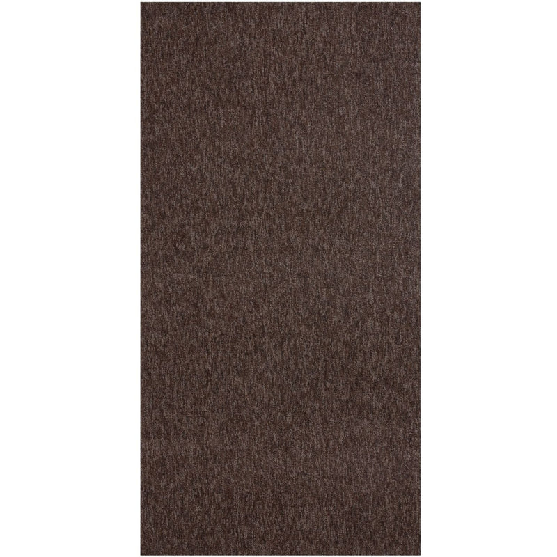 Flex Brown Low Pile Solid Rug