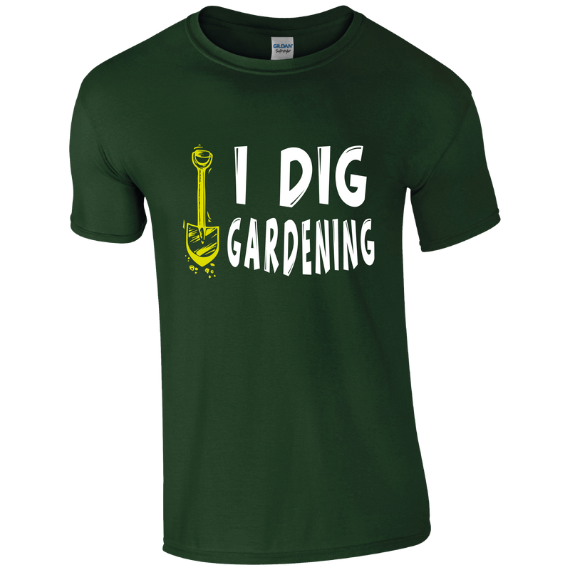 I Dig Gardening, Gardening Humour T-shirt