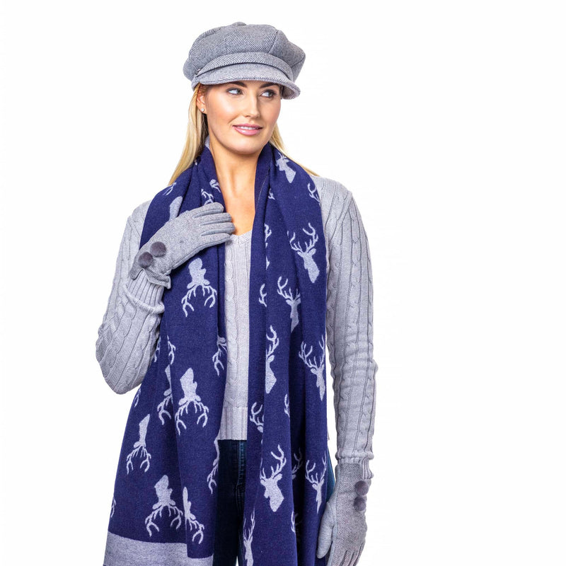 Womenswear Herringbone Gloves