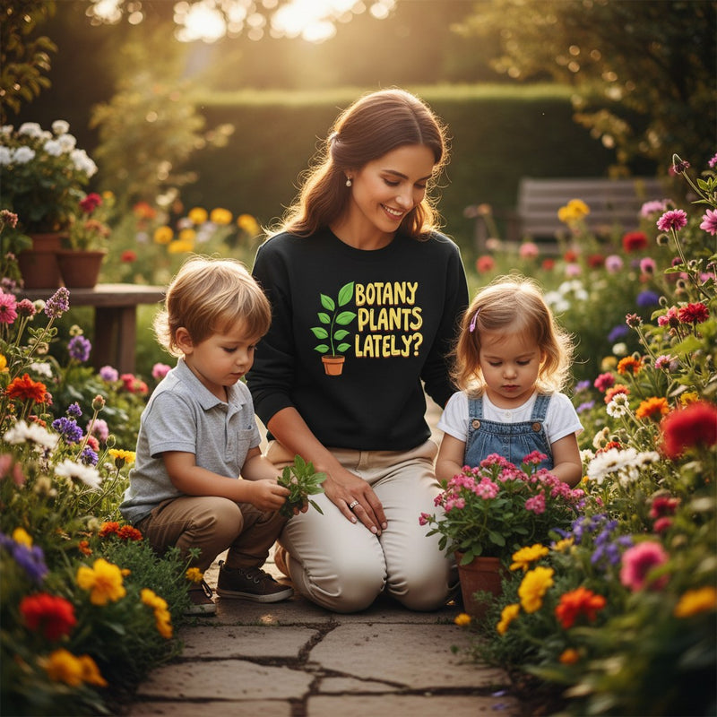 Botany Plants Recently Sweatshirt
