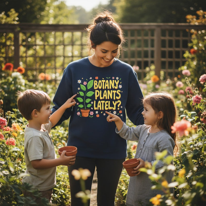 Botany Plants Recently Sweatshirt
