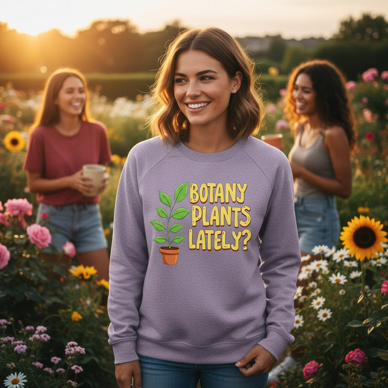 Botany Plants Recently Sweatshirt