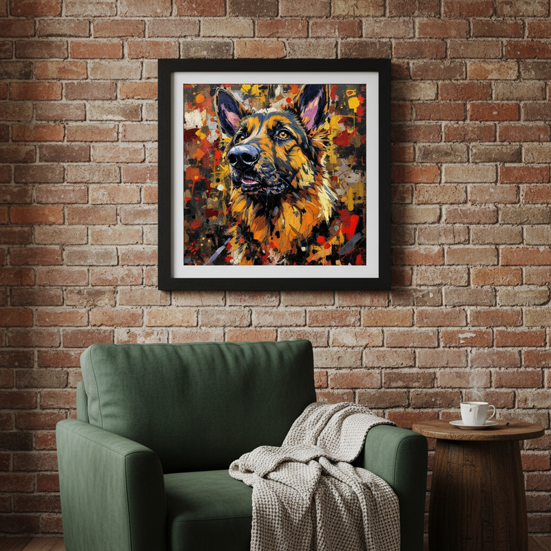 German Shepherd Fine Art Print