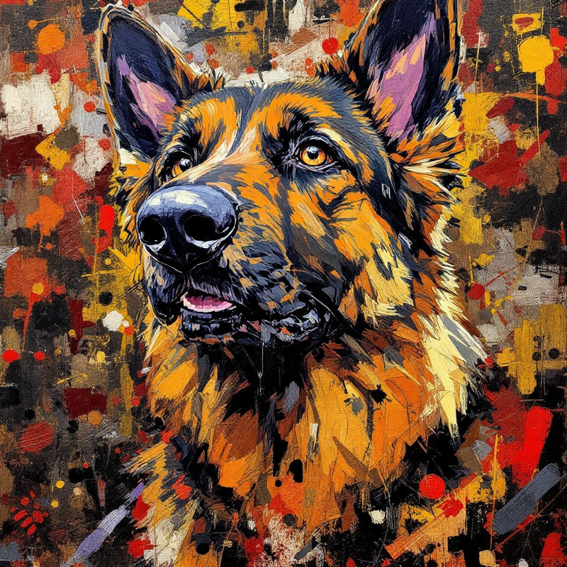 German Shepherd Fine Art Print
