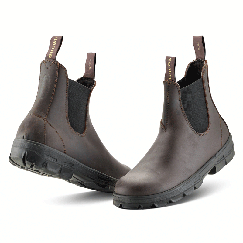 Grubs Whirlwind Water-Repellent Leather Dealer Boot Non Safety Various Colours