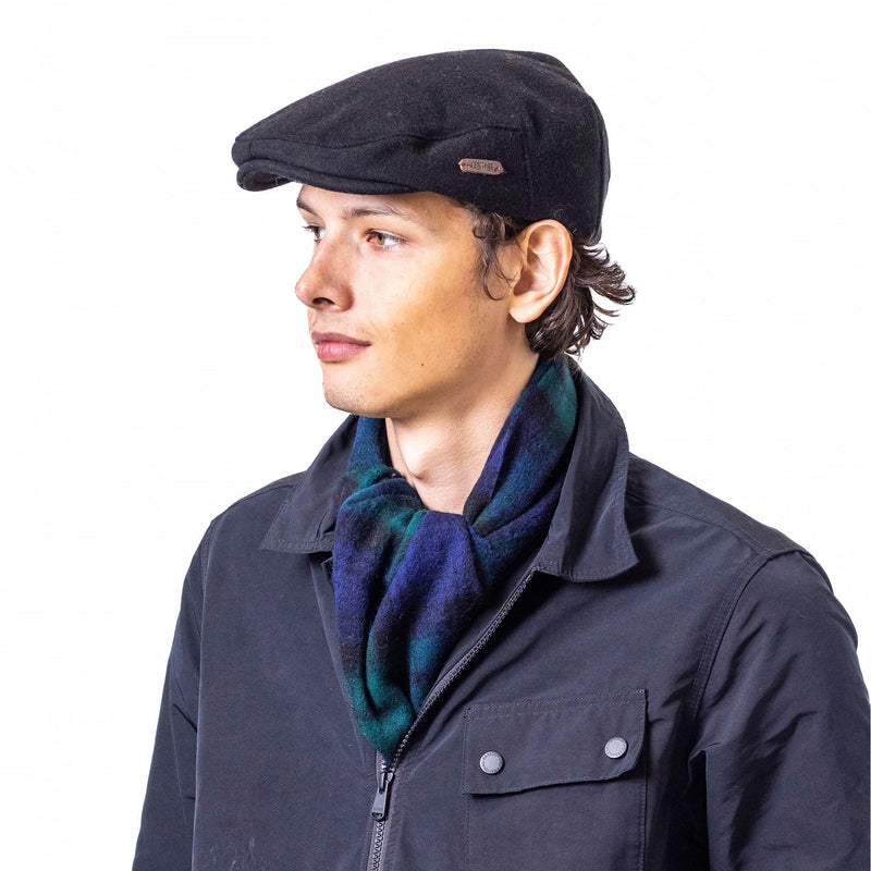 Arthur Melton Felt Flat Cap