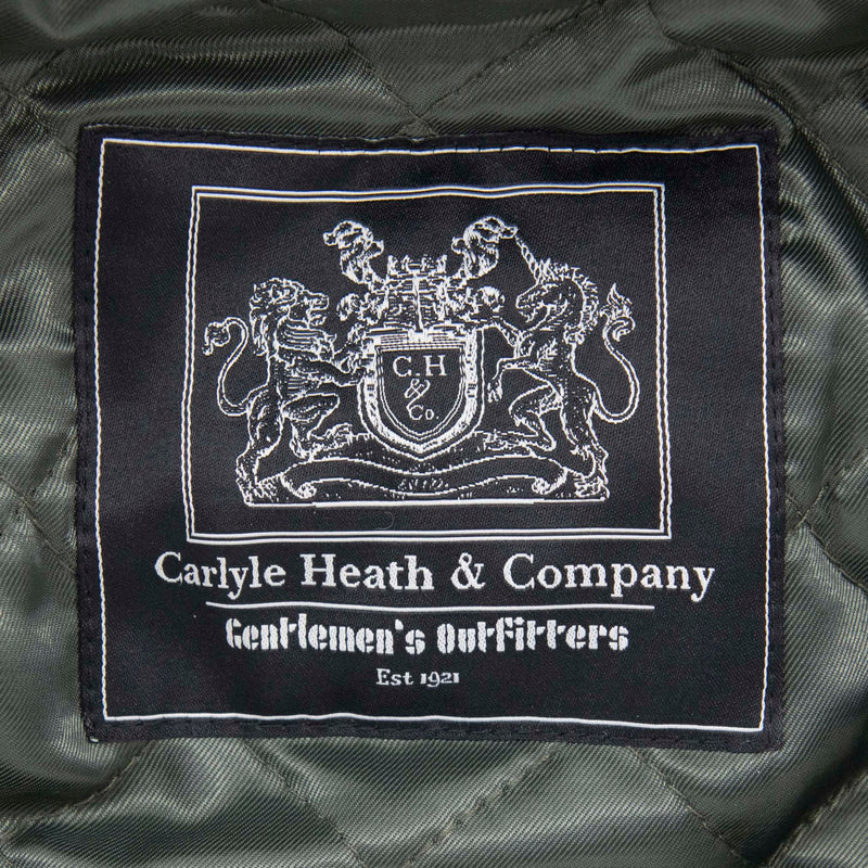 Carlyle Heath Jumbo Herringbone Flat Cap