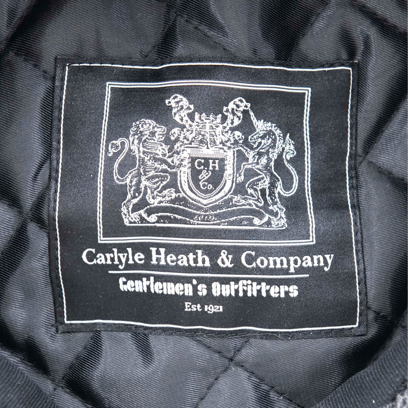 Carlyle Heath Jumbo Herringbone Newsboy Cap