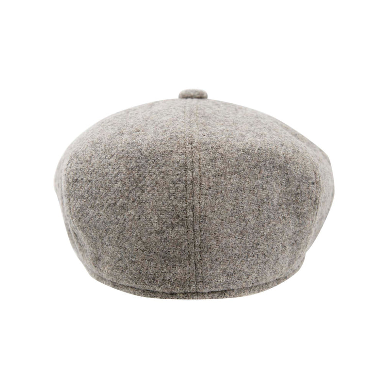 Carlyle Heath Plain Wool Mix Newsboy Cap