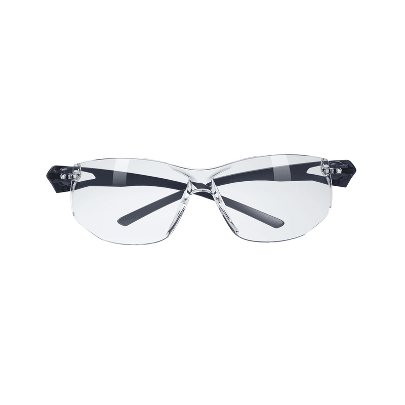 Hellberg Oganesson Industrial Safety Glasses Clear / Smoke Anti Scratch