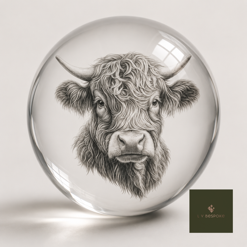 Stunning 3D Orb Decorative Garden Stake - Available in a number of designs.