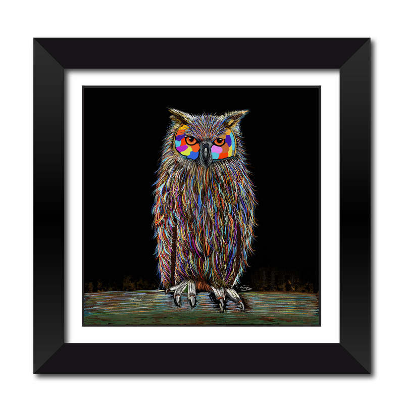 Hooter The Owl Framed Print
