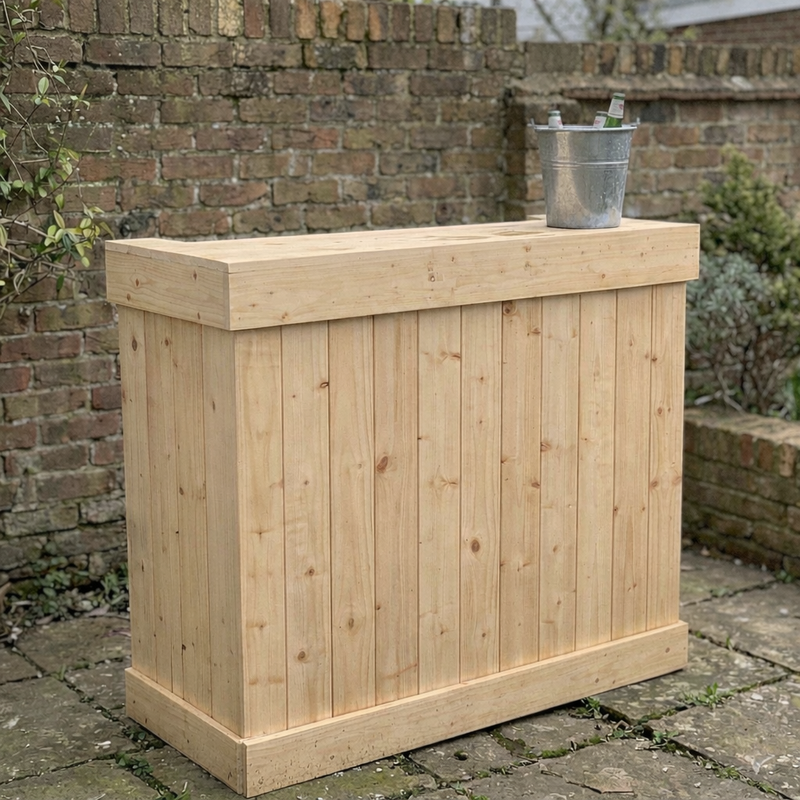 Premium Wooden Martini Bar