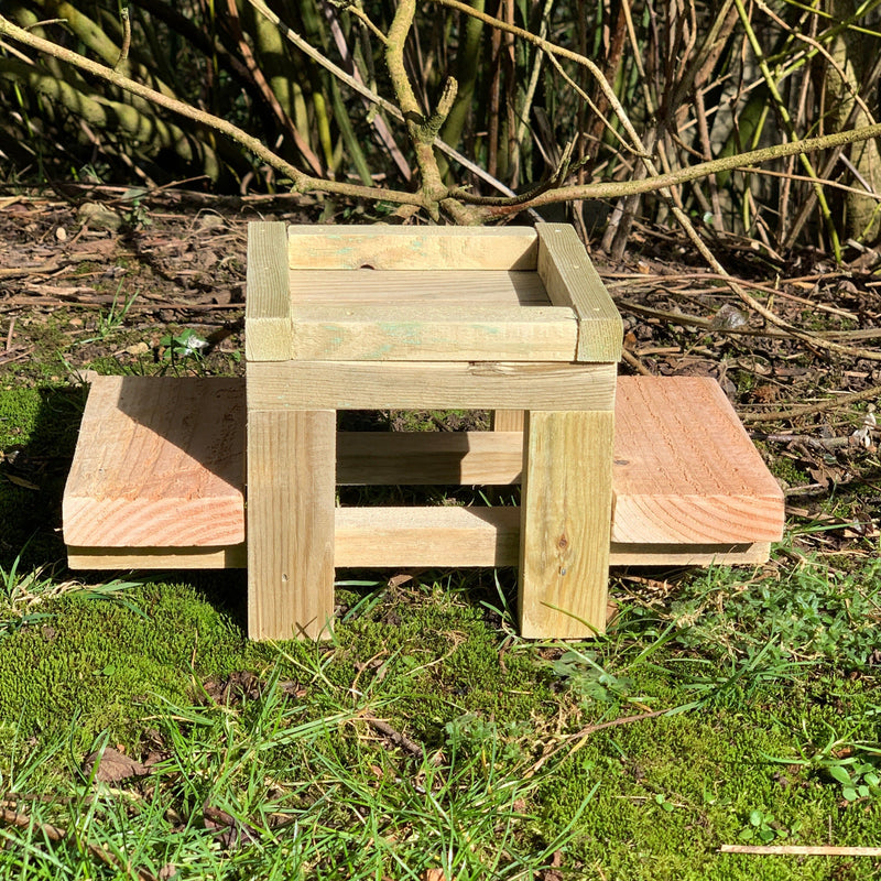 Wildlife and Birdcare Squirrel Picnic Table- Sammy