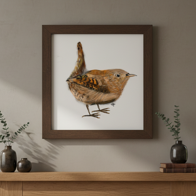 Sammy's Wren Fine Art Print