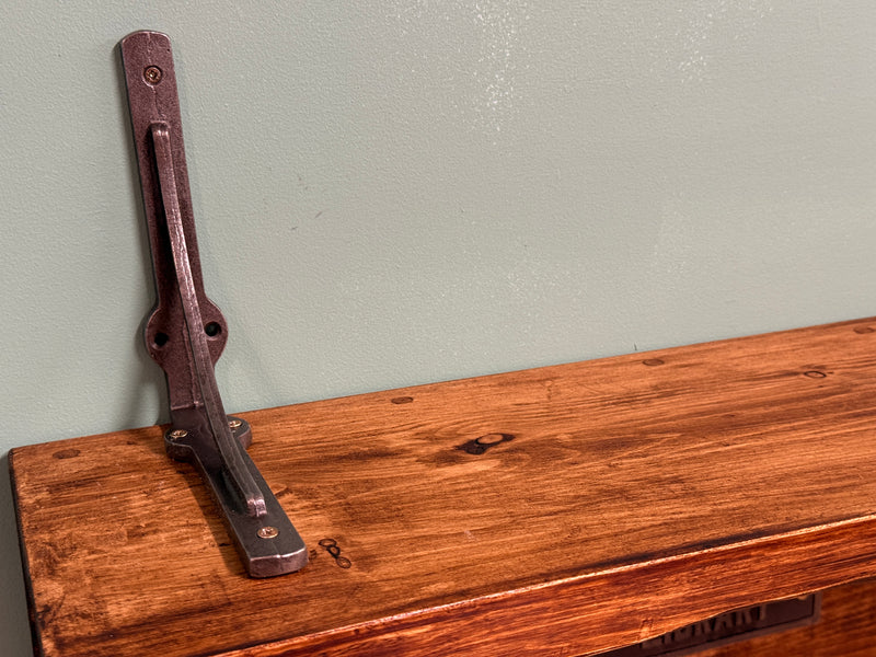Rustic Library Book Shelf