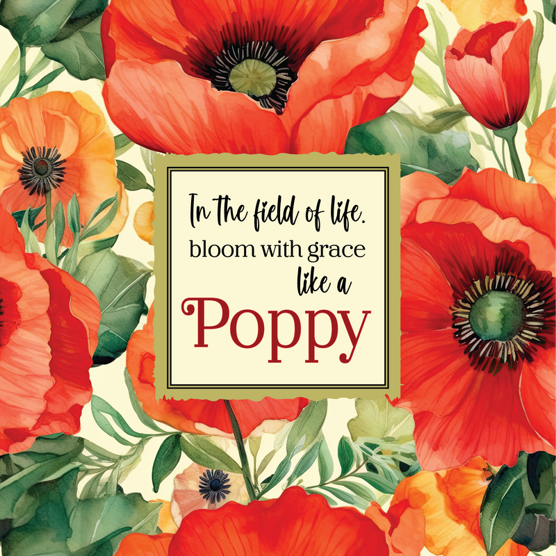 The Big Red Poppy of Remembrance