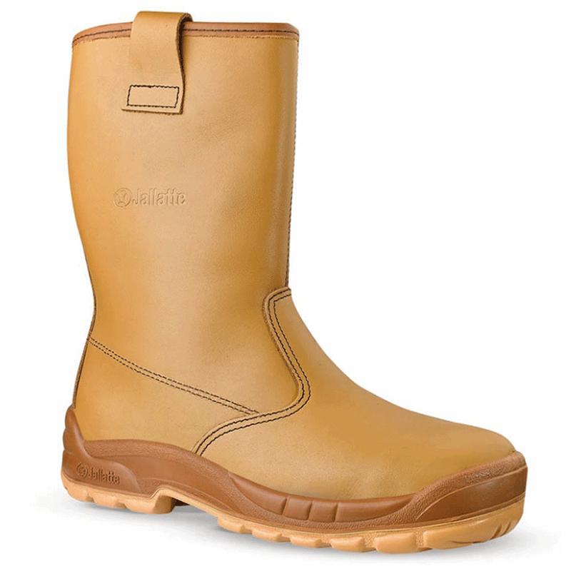 Jallatte Jalaska SAS S3 SRC Water-Repellent Steel Toe Work Rigger Boots