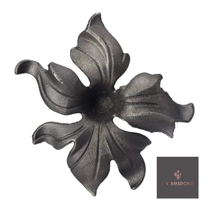 Mixed Floral Metal Garden Stakes, Short.