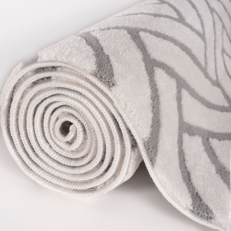 Loft Chevron Grey Rug
