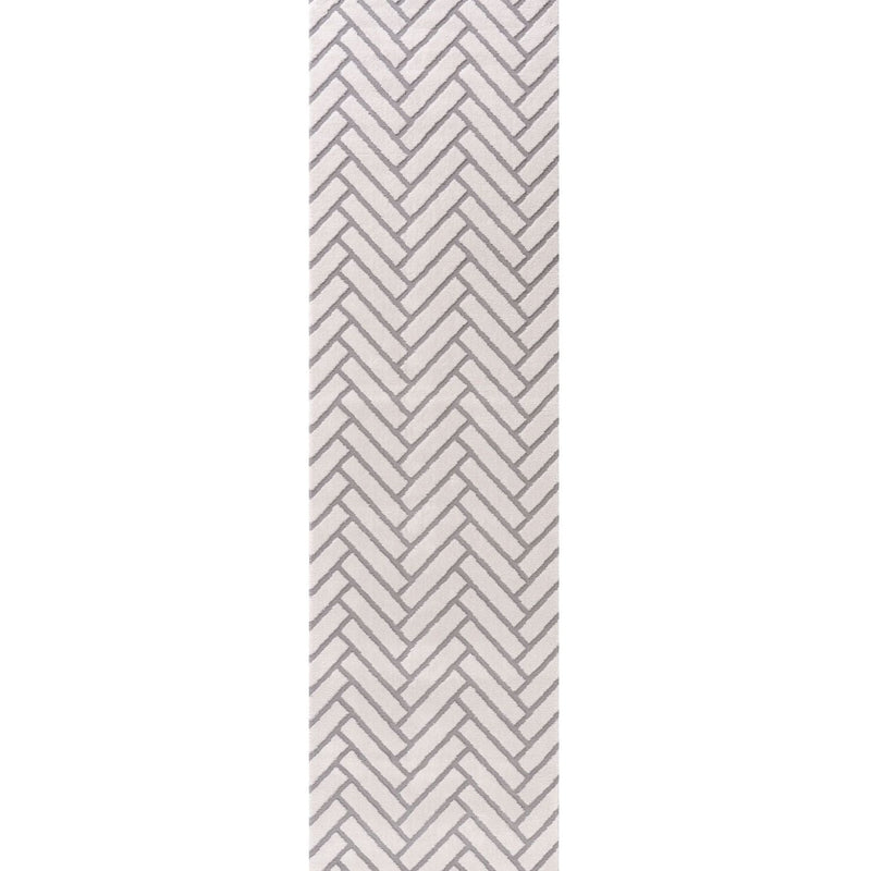 Loft Chevron Grey Rug