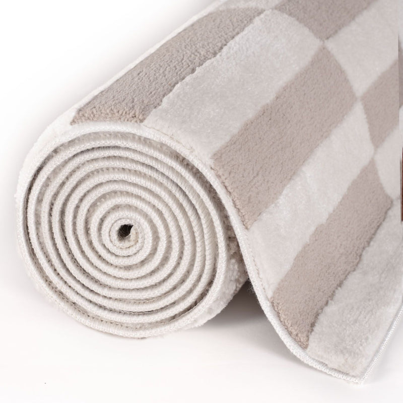 Loft Striped Beige Rug