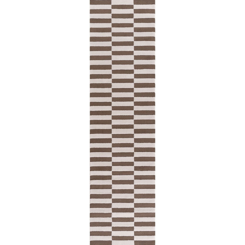 Loft Striped Brown Rug